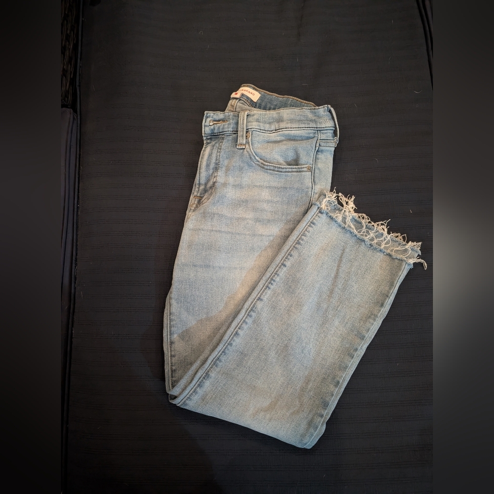Lucky Brand Women's‎ Light Blue Distressed Jeans Size 28